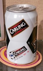 1998 BOTTOMOPEN CARLING BLACK LABEL BEER CAN 330mL FA PREMIERSHIP SOCCER BASS UK