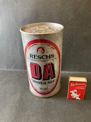 Beer Can , Steel Vintage Reschs DA 740ML Large Size