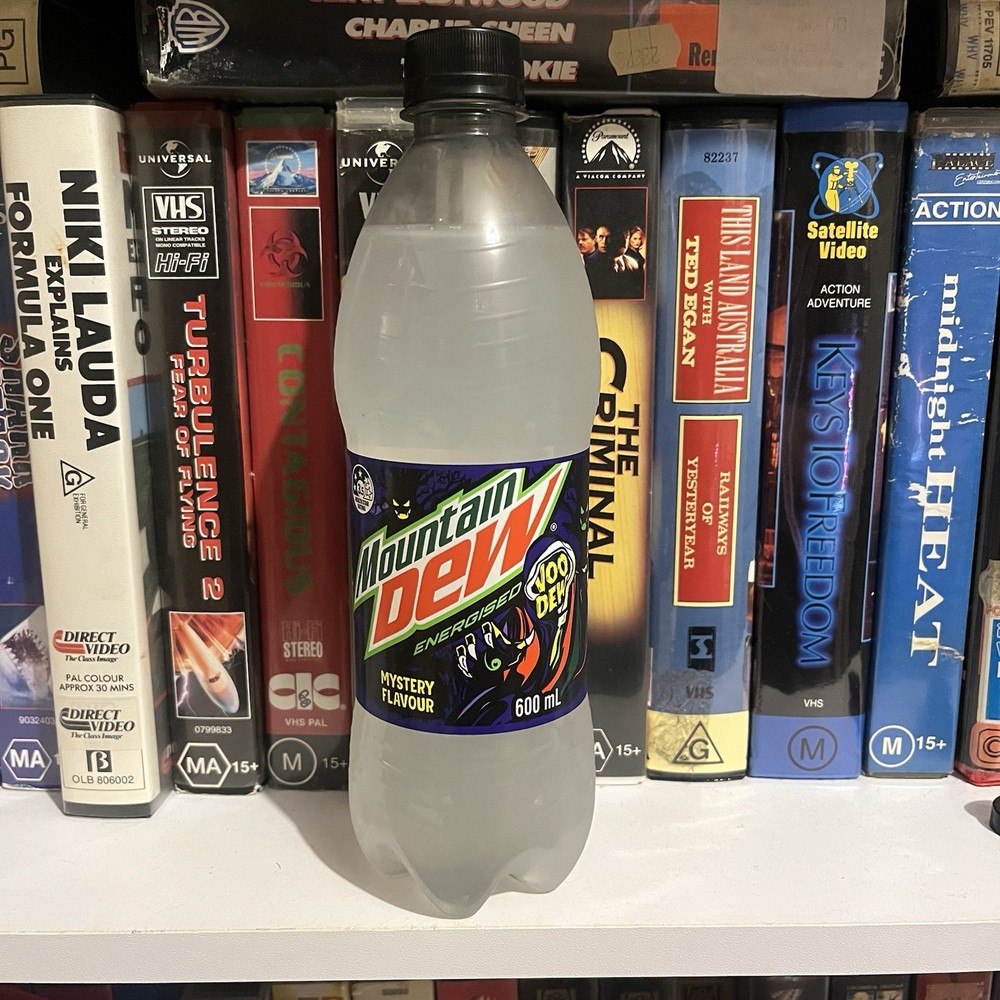Mnt Mountain Dew Energised- 2025 Australia Exclusive Mystery Flavour New 600ml