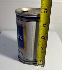 Labatts Blue Light Beer Can Empty Push Top Collectible Canada Vintage