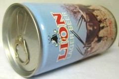 LION LAGER BEER #10 GEMSBUCK South African Wild Life Series 340ml cs CAN Ohlsson