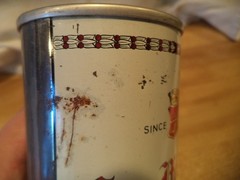 SAN MIGUEL 12 OZ STRAIGHT EDGE STEEL BEER CAN PHILIPPINES IMPORTED BY ANSOR CORP