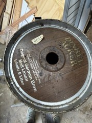 Vintage Dinkel Acker German Beer Barrel Keg Man Cave 1.32gal 169oz 9.75″t EMPTY