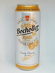 Empty Beer Can BOCHOLTER KWIK 500 ml. Belgium 2022 Bottom Open!