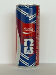 Empty coca cola 250ml 2026 FIFA World Cup France FRA limited Can Japanese