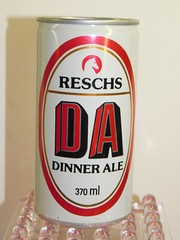 RESCHS DA DINNER ALE – very nice 370ml COLLECTIBLE BEER CAN 1980’s