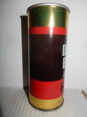 DB DOUBLE BROWN BEER Straight Steel Beer Can from NEW ZEALAND (460ml) Empty !!
