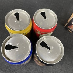 1492 Set of 4 Beer Cans Christopher Columbus Birra Cerveza Italy 1993 Empty