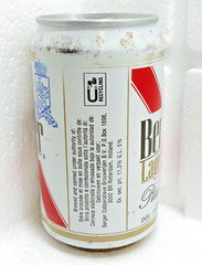 BERGER Empty Beer Can 330ml Netherlands 1992 Top Open Vintage Collectible