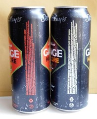 Empty Beer Cans GARAGE HARDCORE Seth & Riley’s 500 ml. Ukraine 2022 – 2 pcs.🇺🇦