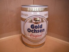 GOLD OCHSEN ORIGINAL 5 LITER MINI BEER KEG~GERMANY #50