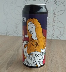 Empty Beer Can FREYJA Limited RE BREW 500 ml. Ukraine 2023 Bottom Open!