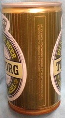 Tuborg Green Label Beer Can Denmark/Sweden – Steel 0.34 l ml – about 11.5 Oz