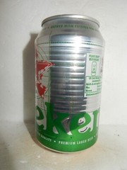 HEINEKEN OPEN YOUR WORLD Beer can from HOLLAND for U.K. (33cl) Empty !