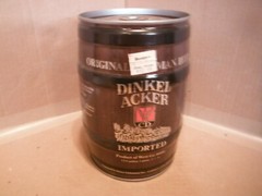 DINKEL ACKER IMPORTED 5 LITER MINI BEER KEG~GERMANY #105