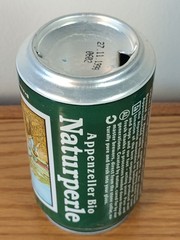Switzerland Swiss Naturperle Lager Appenzeller Bio 330 ml Beer Can