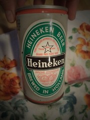 HEINEKEN ROUND EDGE STEEL12 OZ BEER CAN BREWED IN HOLLAND DIPLOME D’HONNEUR