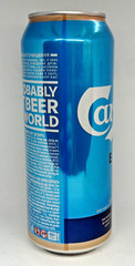 CARLSBERG Pilsner EXPORT Empty Beer Can 500 ml Ukraine 2024 Bottom Open