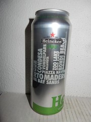 HEINEKEN City TORONTO Beer can from HOLLAND for CANADA (50cl) Empty Beercan !!