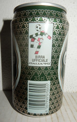 1990 WORLD CUP FOOTBALL SOCCER CARLSBERG Beer can from ITALY (330ml) Empty