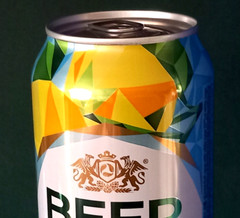 x 3 EMPTY 500ml BEER CANS CZECH KRUSOVICE, UKRAINE LEMON & SLOVAKIA ZLATY BAZANT