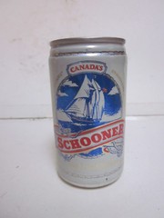 VINTAGE PULL TOP BEER CAN CANADA’S SCHOONER LAGER BEER 355 ML BEER CAN