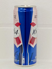 KRONENBOURG 1664 ROSE Empty Beer Can 330ml Ukraine 2026 Bottom Open