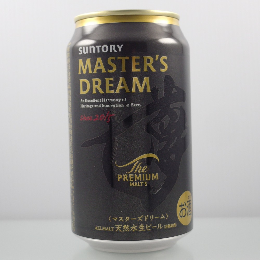 SUNTORY MASTER’S DREAM PREMIUM MALT’S 350ml BEER JAPAN JAPANESE EMPTY CAN #32
