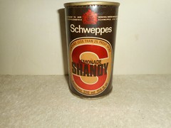Schweppes Lemonade Shandy Beer Can 11.5 oz Steel Schweppes Ltd. London 1970s