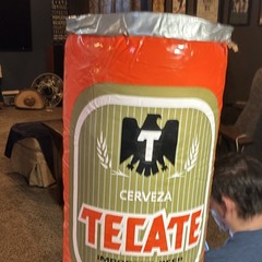 Tecate Beer Can Breweriana Collectible International Cerveza Rare Collector Item