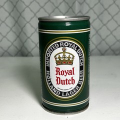 ROYAL DUTCH Lager Vintage Steel Beer Can 11.5 oz Holland Newark New Jersey