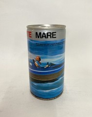 Nice Dreher Forte Mare Steel Beer Can – bottom opened, Italy