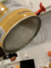 HOFBRAU MUNCHEN OKTOBERFEST 5 LITER MINI KEG. GERMANY. EMPTY CAN.1.32 gallon Wow