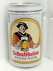 Empty Beer Can SCHULTHEISS 330 ml. Germany 1994 Top Open!