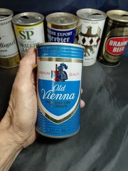 Vintage 1970s Old Vienna Beer Can Empty Can