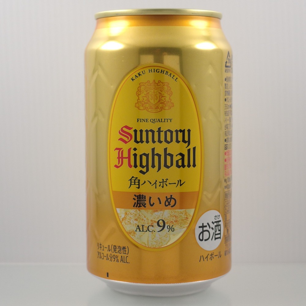 SUNTORY KAKU HIGHBALL 9% WHISKY 350ml BEER JAPAN JAPANESE EMPTY CAN #38