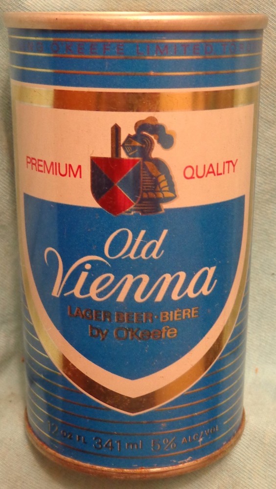Old Vienna Beer Can – Canada – 12 Ounce – Pull Tab @1973 – Great Shape