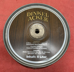 Vintage Dinkel Acker Beer Can