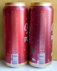 Empty Beer Cans OPILLIA Rizdv’yane XMAS Edition 500 ml. Ukraine 2024 Bottom Open