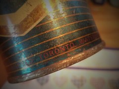 OLD VIENNA 12 OZ STEEL STRAIGHT EDGE BEER CAN CARLING O’KEEFE TORONTO CANADA