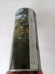 GRANGES FATOL II B Beer Can 16 oz Steel Pull Tab Scenic Set Can SWEDEN 1970s