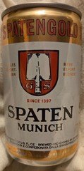 Spaten Monaco Beer Can – Germany – .33 l (11 Ounce) @1970’s