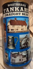 Whitbread Draught Tankard Beer Can -UK – Steel – 96bOz – 2.78 Litre @1970’s
