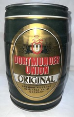 DORTMUNDER UNION ORIGINAL PILS Beer, Mini Keg, Germany!