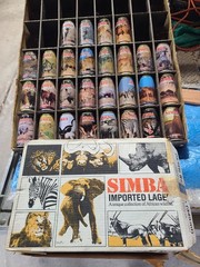 Simba Imported Lager Beer-African Wildlife From Swaziland-All 28 cans + 24 case