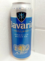 Empty Beer Can BAVARIA Holland Premium Beer 500 ml Netherlands 2024 Bottom Open!