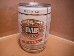 DORTMUNDER ORIGINAL 5 LITER MINI BEER KEG~GERMANY #120