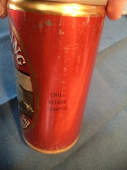 CASCADE SPARKLING BITTER ALE 370ml ROUND EGDE STEEL BEER CAN TASMANIAN AUSTRALIA