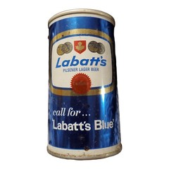 Labatt’s Pilsner Lager Beer Labatt’s Blue 12oz Can Empty