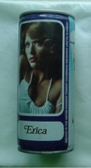 TENNENT’S GIRL 15.5 OZ BEER CAN (1970s) “ERICA” (SCOTLAND